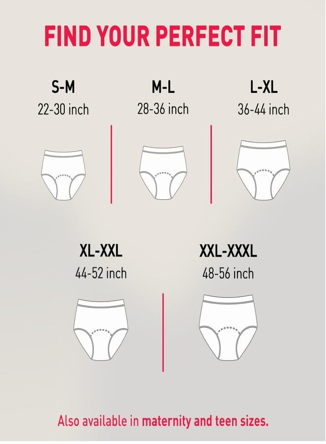 Sirona Disposable Period Panty for Girls & Women | L-XL (36-44 Inch) | Pack of 20 | 360° Coverage for Stress Free Periods | Leakage Protection for Heavy Flow | Rash Free | Super Absorbent with Comfortable Fit - Image 5